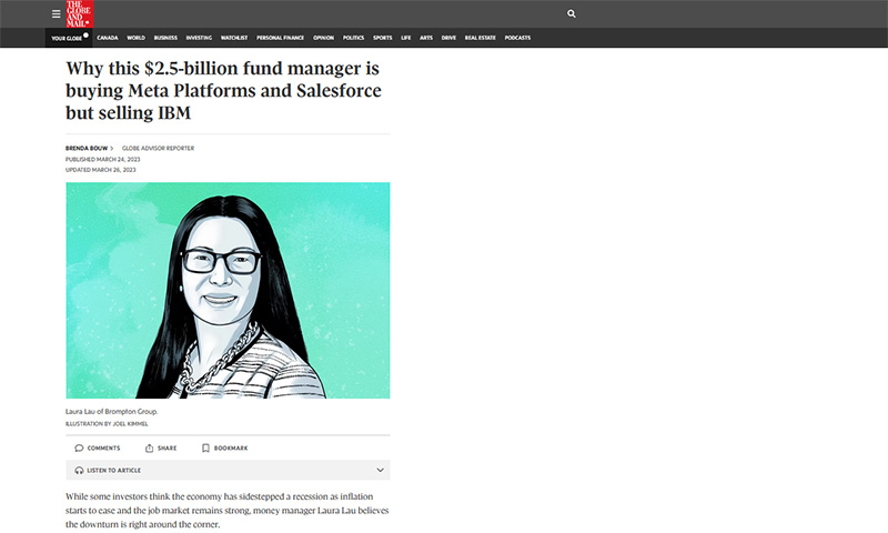 Laura Lau nous parle de sa stratégie actuelle d'investissement technologique
