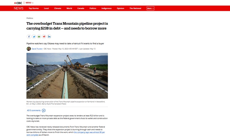 Laura Lau à propos du projet d'expansion de Trans Mountain