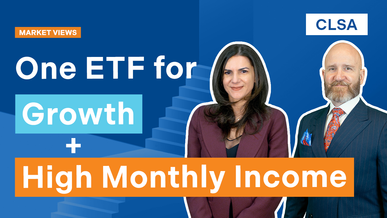 One ETF for Growth and High Monthly Income