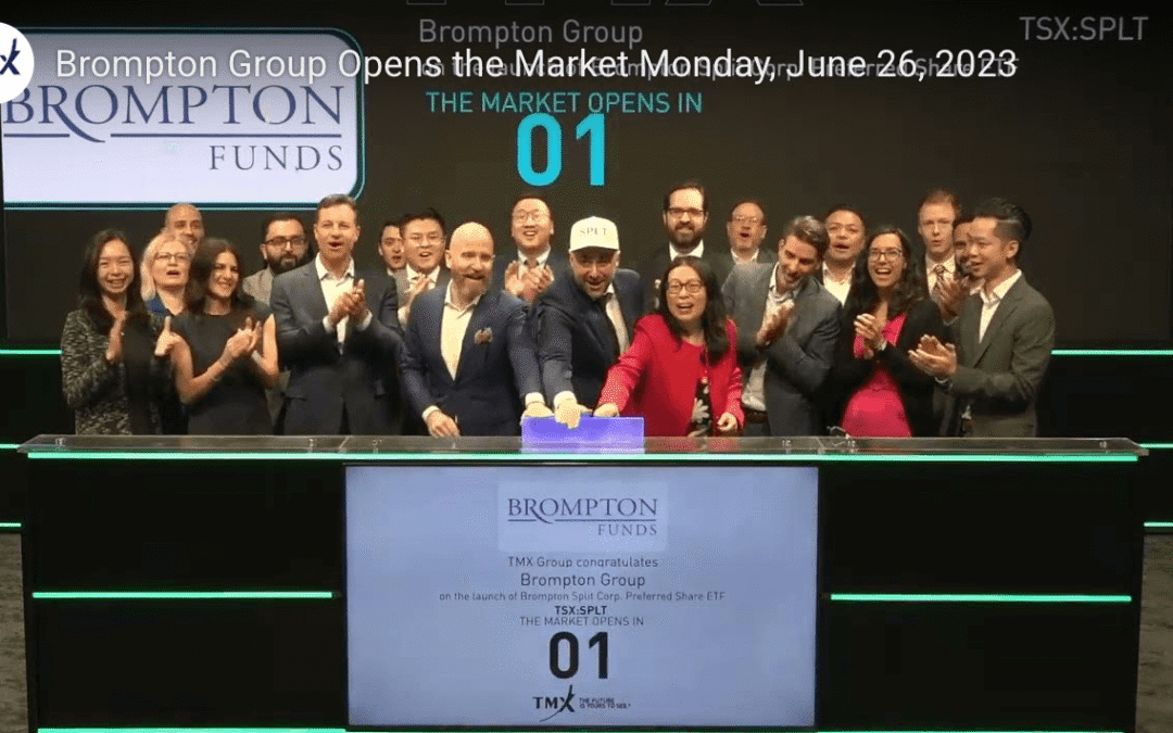 Brompton Launches Brompton Split Corp. Preferred Share ETF​ (SPLT) on the TMX