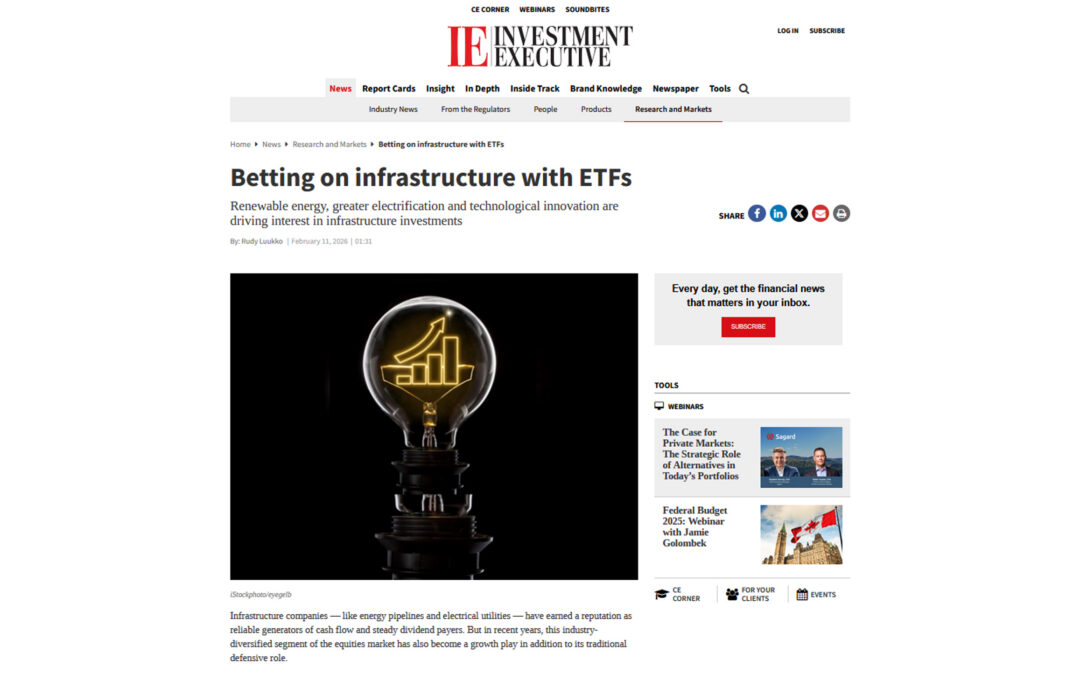 Chris Cullen parle d'investissement dans les infrastructures – Directeur des investissements