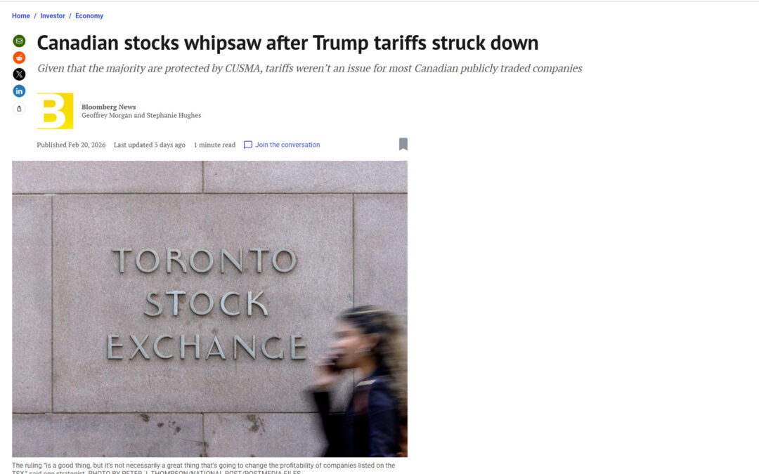 Laura Lau parle des tarifs douaniers – Financial Post