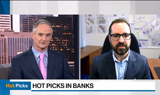 Mike Clare est l'invité de BNN pour présenter ses meilleures recommandations d'actions du secteur bancaire.